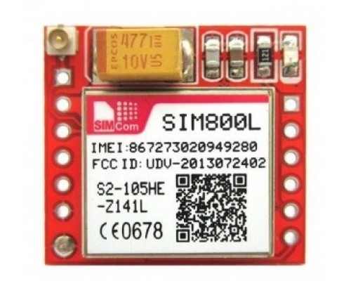 ماژولGSM چهار باند SIM800L با قابلیت GPRS / GSM / SMS